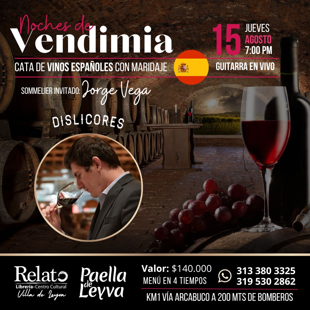 cata vinos paella villa de leyva espanoles dislicores